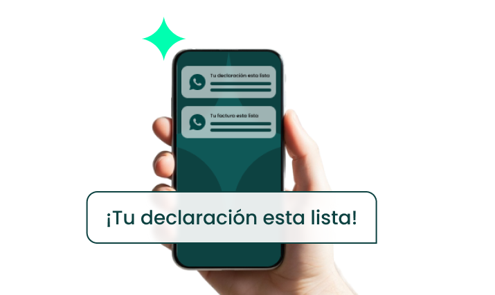 Recibe tu declaración lista